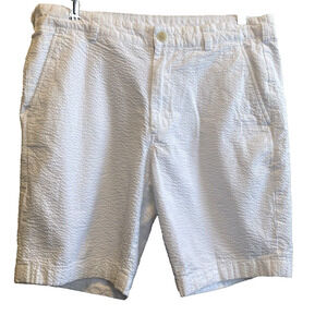 Brooks Brothers Shorts Mens Size 34 White 100% Cotton Lightweight Preppy Vacay